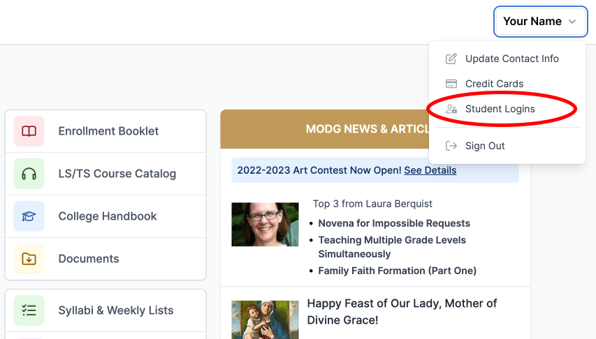 Student Logins Mother Of Divine Grace Inc Student Logins Mother Of Divine Grace Inc